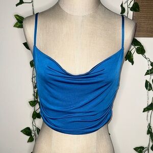Urban Outfitters Cowl Neck Cropped Tank